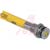 APEM Components - Q6F1CXXY12E - yellow 12Vdc 6mm flush bright chrome LED|70066383 | ChuangWei Electronics
