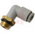 SMC Corporation - KQ2L12-03AS-X35 - w/Seal Black Brass Screw Conn. R/Rc 3/8 12mm Tube Union Elbow One-Touch Fitting|70334529 | ChuangWei Electronics