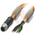 Phoenix Contact - 1424245 - 5M M12 Speedcon Shielded Orange 4 Pos Sensor/Actuator Cable|70327923 | ChuangWei Electronics