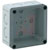Altech Corp - 137-004 - TKSeries ClearCover NEMA4X IP66 4.33x4.33x2.6 In Gray Junction Box:Polycarbonate|70074708 | ChuangWei Electronics
