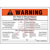 Panduit - PVS0507W2106Y-0 - 177.8x127mm 5 Hazard Warning General Danger Sign w/ English Text Vinyl Adhesive|70252672 | ChuangWei Electronics