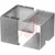 Bud Industries - CU-3007-A - Minibox 6x5x4 In Gray Aluminum Desktop Interlocking Enclosure|70148735 | ChuangWei Electronics