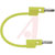 Pomona Electronics - B-24-4 - Yellow 24 Inch Stack-Up Banana Plug Each End Patch Cord|70198427 | ChuangWei Electronics