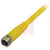 Balluff - BCC050Y - PVC 2m 3 cond. M8 Female to Cut-end; Yellow Cordset|70375566 | ChuangWei Electronics