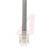 Tripp Lite - P410-007-SR - Tripp Lite 7ft Fax / Modem Flat Silver Patch Cable RJ11 Male / Male 7'|70590996 | ChuangWei Electronics
