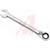 Apex Tool Group Mfr. - FRR20 - Steel Chrome Fin 8.47In. Long 5/8In. Combo Reversible Ratcheting Wrench Crescent|70222268 | ChuangWei Electronics