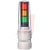 Patlite - LS7-302BWC9N-RYG - 24 V dc Red Green Amber 3 Light Elements LS7 LED Beacon Tower with Buzzer|70378073 | ChuangWei Electronics