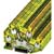 Phoenix Contact - 3209620 - 5.2mm W Green-Yellow 26-12 AWG 0.14-4 sq.mm 4 2 Gnd Module Term Blk Conn|70170236 | ChuangWei Electronics