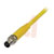 Balluff - BCC0517 - PVC 5m 3 cond. M8 Male to Cut-end; Yellow Cordset|70375494 | ChuangWei Electronics