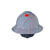 3M - H-808V-UV - Vented w/ Uvicator Gray 4-Point Ratchet Suspension H-808V-UV Full Brim Hard Hat|70479574 | ChuangWei Electronics