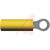 TE Connectivity - 321017 - Yellow 26 - 22 AWG 2.5mm Stud Size Tin Plated Crimp Ring Terminal|70287111 | ChuangWei Electronics