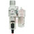 SMC Corporation - AC20A-N01CG-CZ-A - Press Gauge Auto Drain, NC 1/8NPT Ports 150 PSI Max Filter Regulator/Lubricator|70279287 | ChuangWei Electronics