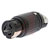 Hubbell Wiring Device-Kellems - CS6364C - nylon and rynite 125/250V black/white 50A 4 wire 3 pole connector body|70116233 | ChuangWei Electronics