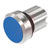 EAO - 45-2131.2160.000 - 29.45mm Blue Button Level to Bezel Mom 2Pos Metal Pushbutton Switch Actuator|70734199 | ChuangWei Electronics