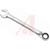 Apex Tool Group Mfr. - FRR24 - Crescent Steel Chrome Fin 9.92in. Long 3/4in. Combo Reversible Ratcheting Wrench|70222270 | ChuangWei Electronics