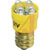SloanLED - 160-483 - 22 Deg 20 Ma 48 VAC/VDC Clear Yellow Cand Screw T-4 1/2 Lamp, LED|70247070 | ChuangWei Electronics