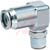 SMC Corporation - KQGL11-N02S - 1/4 in port for 3/8 in tube male elbow stainless steel Fitting|70071711 | ChuangWei Electronics