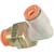 SMC Corporation - KQ2LE07-00 - white plasti 1/4in OD applicable tube 1/4in port bulkhead male elbow Fitting|70070414 | ChuangWei Electronics