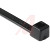 HellermannTyton - T50I0M4 - T50 305mm x4.6 mm Black Nylon Standard Cable Tie|70163631 | ChuangWei Electronics