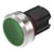EAO - 45-2T07.30H0.000 - 22.5mm Green LED Front Face Illum Trans Clear Sandgrey Metal Actuator Indicator|70734714 | ChuangWei Electronics