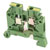 ABB - 016580901 - Green/Yellow 600 V 24 to 10 AWG Screw Ground Feed-Thru Term Blk Conn|70317887 | ChuangWei Electronics