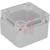 Bud Industries - PN-1330-C - PN Series 2.05x1.97x1.38In Gray/Clear Lid Polycarbonate,UL94HB Box-Lid Enclosure|70148404 | ChuangWei Electronics