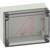 Altech Corp - 101-007-91 - TG Series Clear Cover IP67 6.38x4.8x3.54 In Gray ABS Desktop Box-Lid Enclosure|70074985 | ChuangWei Electronics