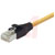 L-com Connectivity - TRD855SCRY-2 - Yellow 2.0 ft RJ45 / RJ45 Shielded Cat 5E EIA568 Patch Cable|70423876 | ChuangWei Electronics