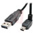 Tripp Lite - UR030-006-DNB - 6ft USB 2.0 Universal Reversible Cable A to Down 5Pin Mini B 6'|70591734 | ChuangWei Electronics