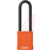ABUS USA - 74HB/40-75 KD 1-1/2 ORG - Orange KD Shackle 1/4in D 3in H 3/4in W 1-1/2in W Plastic Covered Padlock|70567010 | ChuangWei Electronics