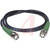 Aim Cambridge-Cinch Connectivity Solutions - 73-6362-3 - 3 feet green boots rg58 thin ethernet cable bnc plug to bnc plug cable assembly|70081068 | ChuangWei Electronics