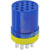 Amphenol Industrial - 97-20-27S - 14 #16 solder cup socket contact blueinsul size 20 insert only connector comp|70141371 | ChuangWei Electronics