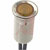 VCC (Visual Communications Company) - 32R-2313 - 20 AWG Brass 1/3 W Nickel 125 V 1/2 in. Neon Amber Light Indicator,Pnl-Mnt|70214002 | ChuangWei Electronics