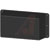 Serpac - WM053,BK - WM Series IP40 6.62x3.3x2.1 In Black ABS,UL94HB Panel Mnt Flanged Lid Enclosure|70196160 | ChuangWei Electronics