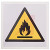 RS Pro - 8134463 - 100x100mm Hazard Warning Flammable Sign with Pictogram Only Vinyl|70656041 | ChuangWei Electronics