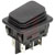 Marquardt Switches - 1934.3112 - 6.3 QC Black Non-Illuminated 125-250VAC 12A IP40 DPDT Rocker Switch|70459218 | ChuangWei Electronics