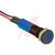 APEM Components - Q6F7BXXB02E - blue 2Vdc 6mm flush black chr LED wires|70429322 | ChuangWei Electronics