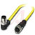 Phoenix Contact - 1406160 - 1.5 m Plug angled M12to Socket straight M12 5-pos.105degC PVC M12|70276814 | ChuangWei Electronics