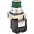 Siemens - 52PL4G3XB - 30 mm plastic lens 120V xfmr drives 6V single LED lamp Green Indicator|70240770 | ChuangWei Electronics
