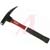 Apex Tool Group Mfr. - 11423 - Polish Face,Chamfre Fiberglass W/Grip 12.5 in.L 16 Oz Prospecting Hammer Plumb|70220220 | ChuangWei Electronics