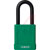 ABUS USA - 74/40 KD 1-1/2 GRN - Green KD Shackle 1/4in D 1-1/2in H 3/4in W 1-1/2in W Plastic Covered Padlock|70567001 | ChuangWei Electronics