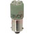 SloanLED - 197-DP282 - GREEN 28 VOLT DUAL POLARITY BAYONET BASE CLUSTER T-3-1/4 Lamp; LED|70015435 | ChuangWei Electronics