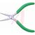 Apex Tool Group Mfr. - DN54GV - Carded 5 In. Flat Nose Plier With Green Cushion Grips Xcelite|70222176 | ChuangWei Electronics