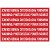 HellermannTyton - 596-00208 - 184.15 x 127mm25 Hazard Warning Label with English Text Vinyl|70163460 | ChuangWei Electronics