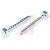 RS Pro - 824963 - 8mmx50mm Zinc plated & clear Passivated Steel Coach Screw|70789499 | ChuangWei Electronics