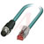 Phoenix Contact - 1408733 - NPL 0.5m Plug straight to RJ45 70C PUR 4-pos shielded M12 to RJ45 Ethernet|70276852 | ChuangWei Electronics
