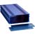 Box Enclosures - B3-220BL - 1.77 H X 4.27 W X 8.66 L BLUE ANODIZED 8 SCREWS 2 PLATES ALUM ENCLOSURE|70020274 | ChuangWei Electronics