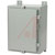 Hoffman - A16H12BLP - IP66 Clamps 16.0 x 12.0 x 8.0 in. Hinged Steel Gray Junction Box Enclosure|70302950 | ChuangWei Electronics