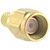 Johnson-Cinch Connectivity Solutions - 142-0408-011 -  Gold over Nickel Copper (Jacket) Straight Crimp SMA Plug Connector|70090618 | ChuangWei Electronics