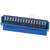 Amphenol FCI - 65801-016LF - 0.33mmCblDia 1Row Blue Clincher 16Cnts CblRECP BrdtoCbl Rect Conn|70247677 | ChuangWei Electronics